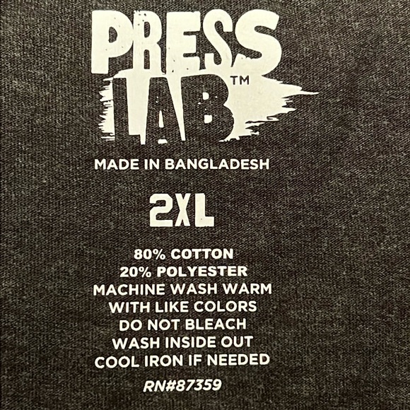 LITTLE MISS SHENANIGANS Tee * Black with Gold & Green T-Shirt * Ladies size 2XL - Picture 4 of 4